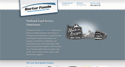 Desktop Screenshot of barturfoods.com